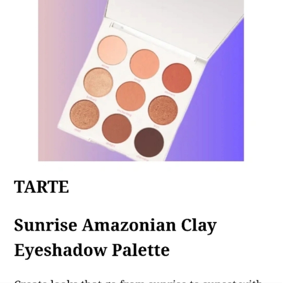 Tart Sunrise Amazonian Clay Eyeshadow Pallet - Picture 9 of 10